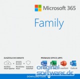 Microsoft 365 Family 6 Benutzer 1 Jahr Download