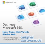 Microsoft 365 Business Standard 5 PC/Mac, 5 Tablets & 5 Mobile | 1 Jahres Lizenz