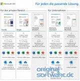 Microsoft 365 Business Standard 5 PC/Mac, 5 Tablets & 5 Mobile | 1 Jahres Lizenz