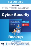 Acronis Cyber Protect Home Office | Essentials | 1 PC/MAC 1 Jahr