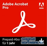 Adobe Acrobat Pro | Windows/Mac | 1 Jahr Laufzeit