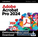 Adobe Acrobat Pro 2024 - 3 Jahresversion