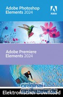 Adobe Photoshop & Premiere Elements | Dauerlizenz 2024 fr MacOS