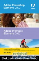 Adobe Photoshop & Premiere Elements 2022 Student & Teacher Vollversion Dauerlizenz Windows