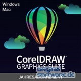 CorelDRAW Graphics Suite 1 Jahr Abo Schulversion für Windows/Mac