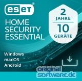 ESET HOME Security Essential 2024 | 10 Gerte 2 Jahre