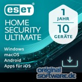 ESET HOME Security Ultimate 2024 | 10 Gerte 1 Jahr