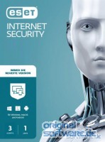 ESET Internet Security 3 Gerte 1 Jahr Verlngerung fr Bestandskunden