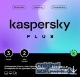 Kaspersky Plus (Internet Security) 2024 | 3 Gerte 2 Jahre