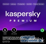 Kaspersky Premium (Total Security) 2024 | 5 Gerte 1 Jahr