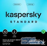 Kaspersky Standard (Anti-Virus) 2024 | 10 Gerte 2 Jahre
