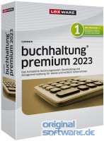 Lexware Buchhaltung Premium 2023 Jahresversion (365 Tage) Box/DVD