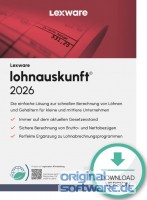Lexware Lohnauskunft 2026 - Abo