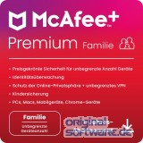 McAfee+ Premium 2024 Familie | unbegrenzte Gerteanzahl | 1 Jahr