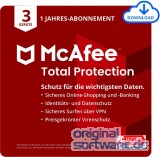 McAfee Total Protection 2024 | 3 Gerte 1 Jahr