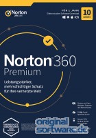 Norton 360 Premium 2024 | 10 Gerte 1 Jahr 75 GB | kein Abo