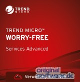 Trend Micro Worry-Free Services Advanced | 11-25 Nutzer | 1 Jahr Verlngerung