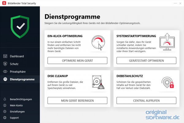Bitdefender Total Security 2026 + unlimitiertes VPN - 5 Geräte 1 Jahr