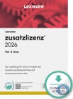 2 User Zusatzlizenz f�r Lexware 2026 Pro/Premium - Abo
