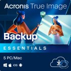 Acronis True Image Essentials - 5 PC/MAC - 1 Jahr Laufzeit