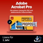 Adobe Acrobat Pro - 1 Jahr Laufzeit - Windows/MAC - f�r Einzelanwender