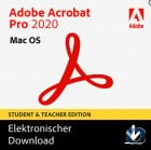 Adobe Acrobat Pro 2020 Student & Teacher | Dauerlizenz für MacOS