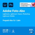 Adobe Foto-Abo (Photoshop+Lightroom) | 20 GB Cloud Speicher | 1 Jahr Laufzeit