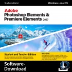 Adobe Photoshop & Premiere Elements 2027 - 3 Jahre Laufzeit - Student & Teacher Edition