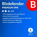 Bitdefender Premium VPN 2026 - 10 Ger�te 1 Jahr