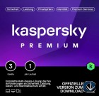 Kaspersky Premium (Total Security) 2024 | 3 Gerte 1 Jahr