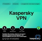 Kaspersky VPN Secure Connection 2026 - 5 Ger�te - 1 Jahr Laufzeit