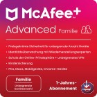 McAfee+ Advanced 2024 Familie | unbegrenzte Gerteanzahl | 1 Jahr