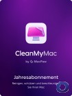 McPaw CleanMyMac - 1 Mac - 1 Jahr - Mac-Optimierung