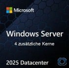 Microsoft SB Windows Server 2025 Datacenter - Lizenz f�r 4 zus�tzliche Kerne