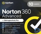 Norton 360 Advanced inkl. 200 GB - 10 Ger�te 1 Jahr - Kein Abo
