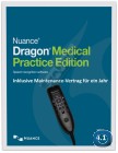 Nuance Dragon Medical Practice Edition 4.3 + Diktiermikrofon PowerMIC III | Staffel 5-25 Nutzer