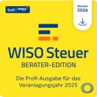 WISO Steuer Berater 2026 f�r das Veranlagungsjahr 2025 - Einmalkauf